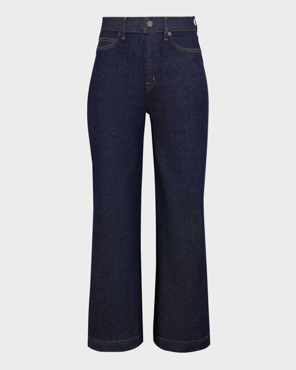 High-Rise Wide-Leg Denims